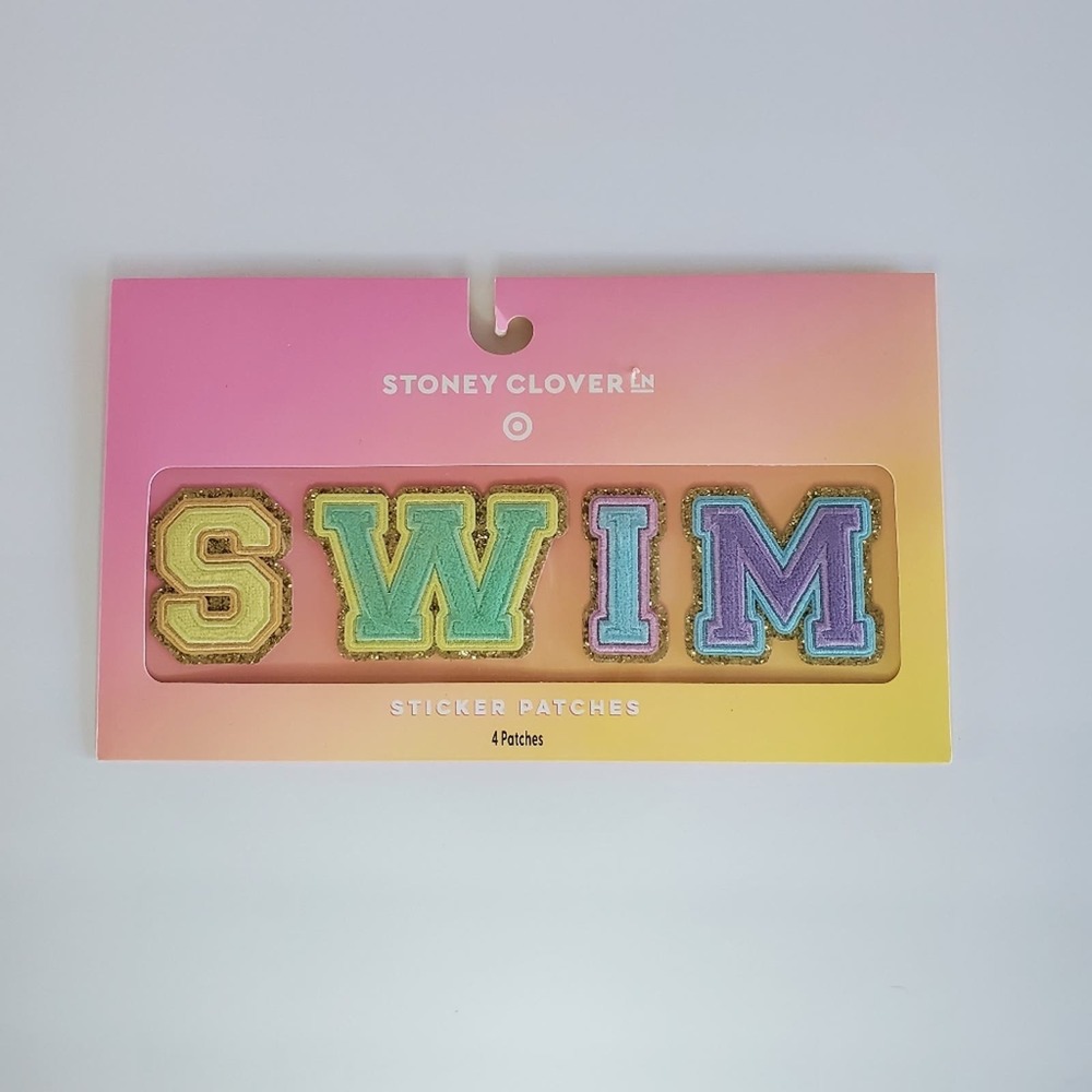 🎆 - STONEY CLOVER LANE PATCHES "SWIM" 🏊‍♀️